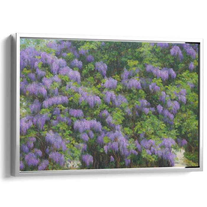 Modern Oil Wisteria #113