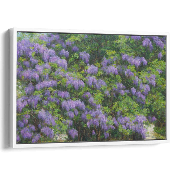 Modern Oil Wisteria #113