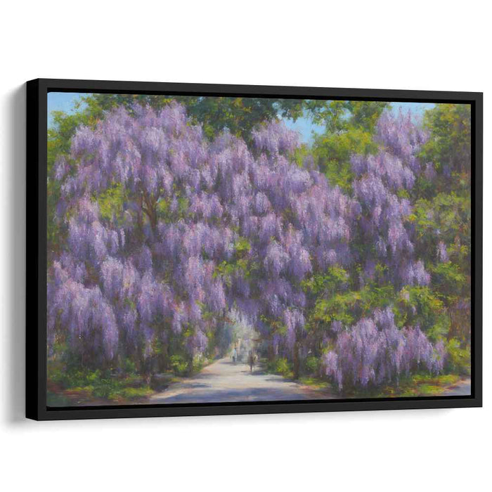 Modern Oil Wisteria #117