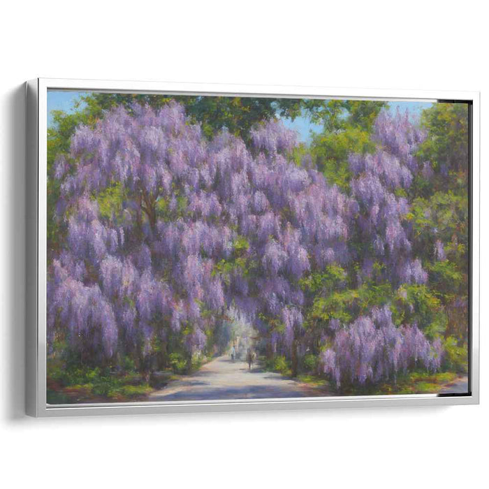 Modern Oil Wisteria #117