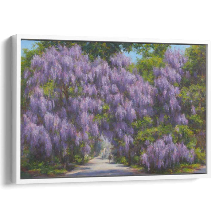 Modern Oil Wisteria #117