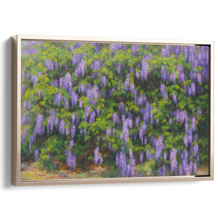 Modern Oil Wisteria #118