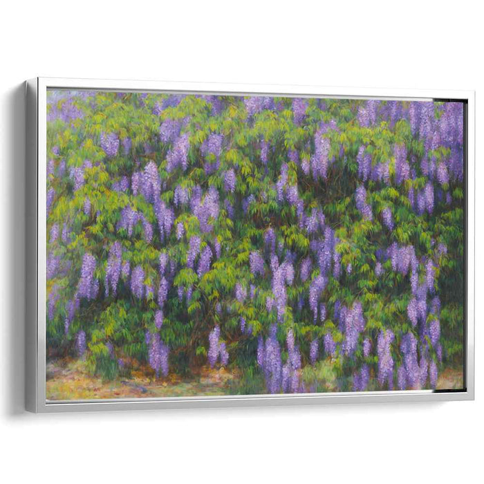 Modern Oil Wisteria #118