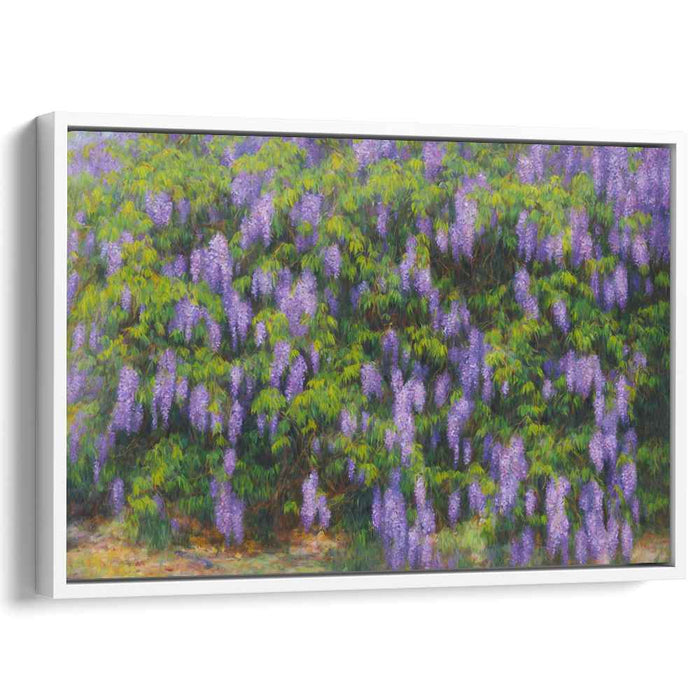 Modern Oil Wisteria #118