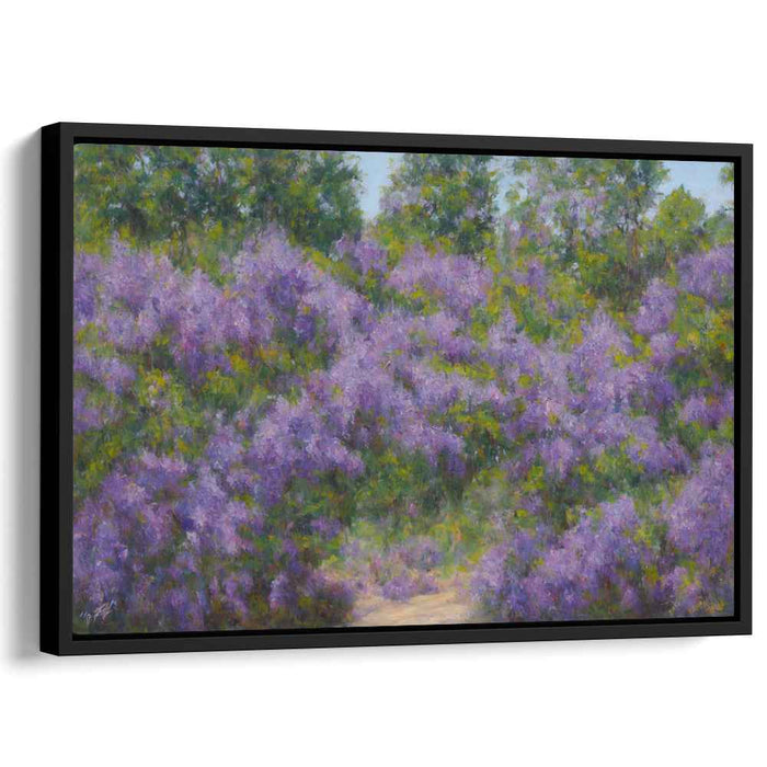 Modern Oil Wisteria #130
