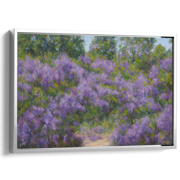 Modern Oil Wisteria #130