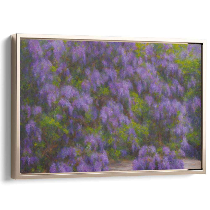 Modern Oil Wisteria #133