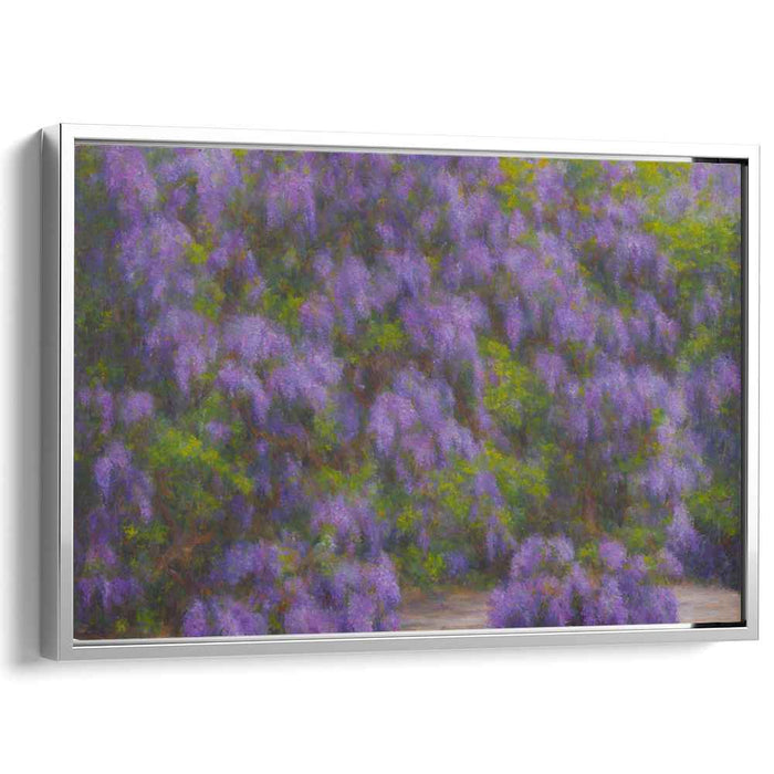 Modern Oil Wisteria #133