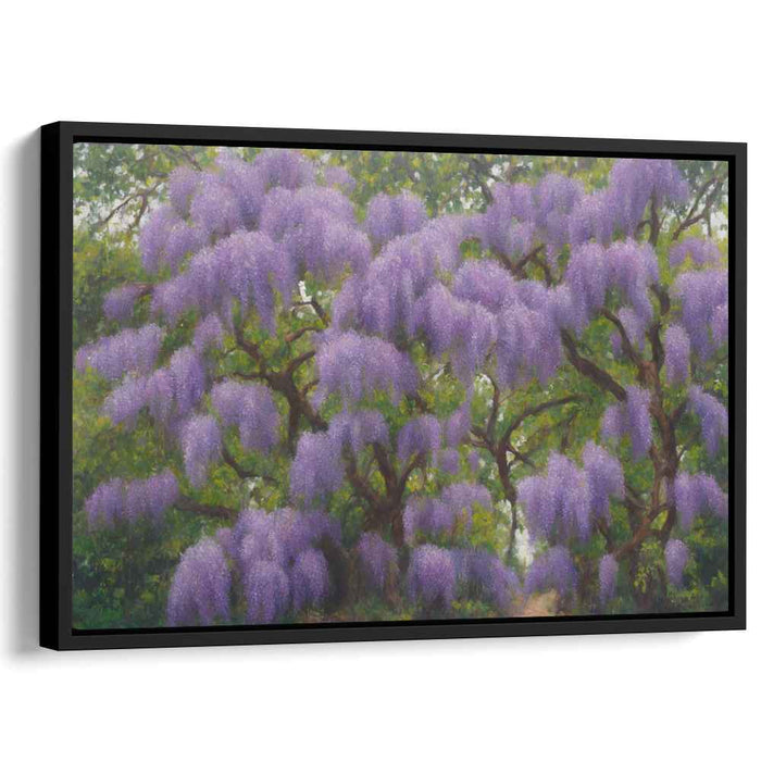 Modern Oil Wisteria #135