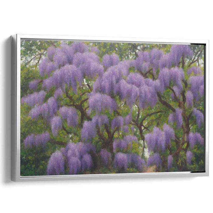 Modern Oil Wisteria #135