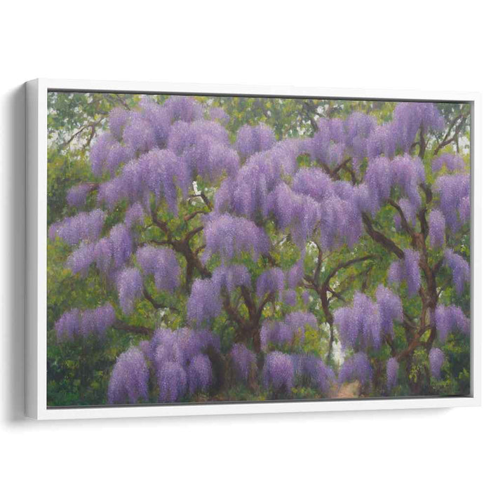 Modern Oil Wisteria #135