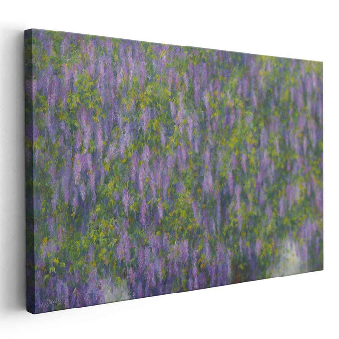 Modern Oil Wisteria #139