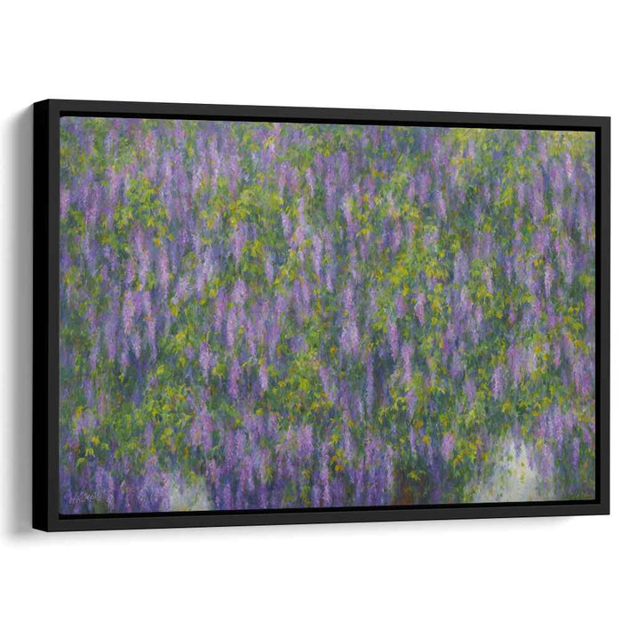 Modern Oil Wisteria #139