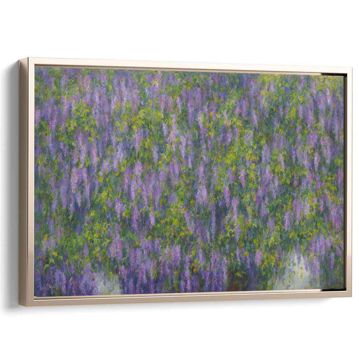 Modern Oil Wisteria #139
