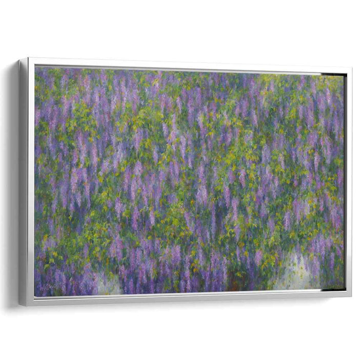 Modern Oil Wisteria #139