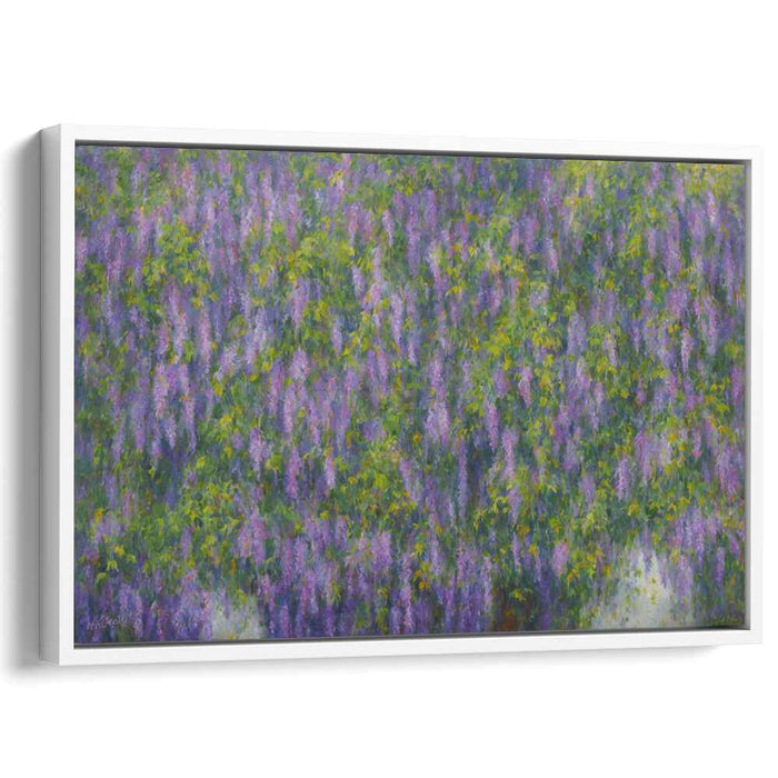 Modern Oil Wisteria #139