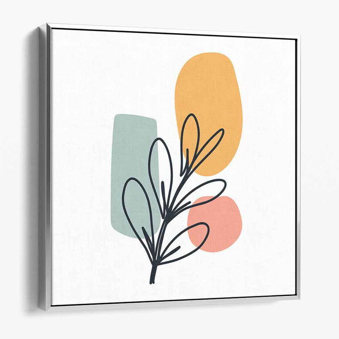 Zen Rhythm: Minimalist Abstract Canvas Art Print