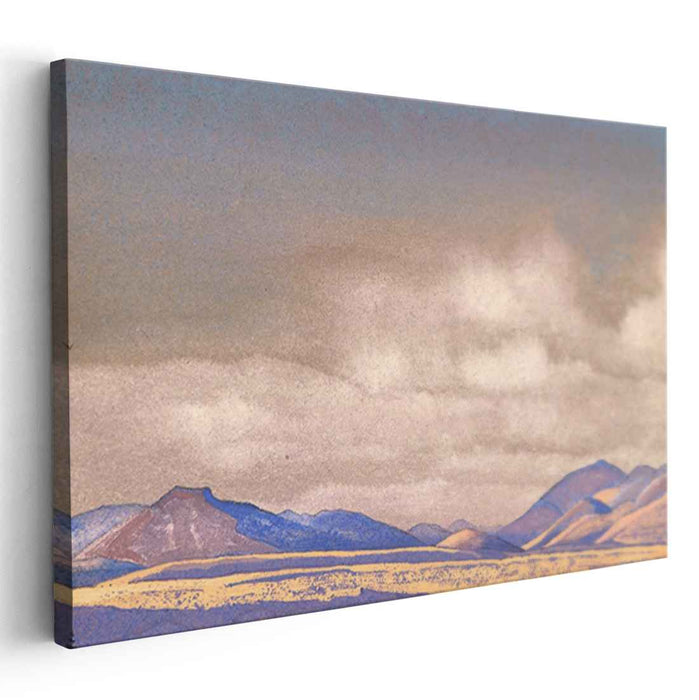 Mongolia. Chakhar hills. (1936) by Nicholas Roerich