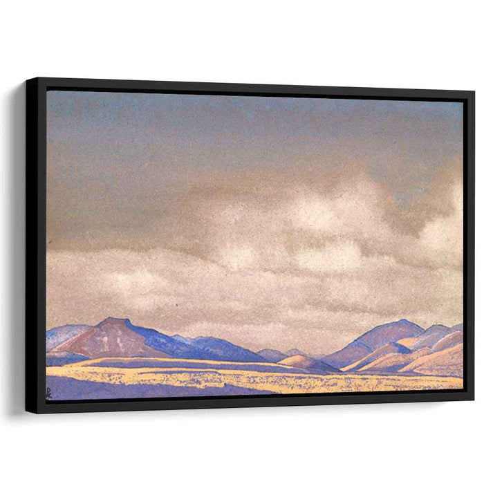 Mongolia. Chakhar hills. (1936) by Nicholas Roerich