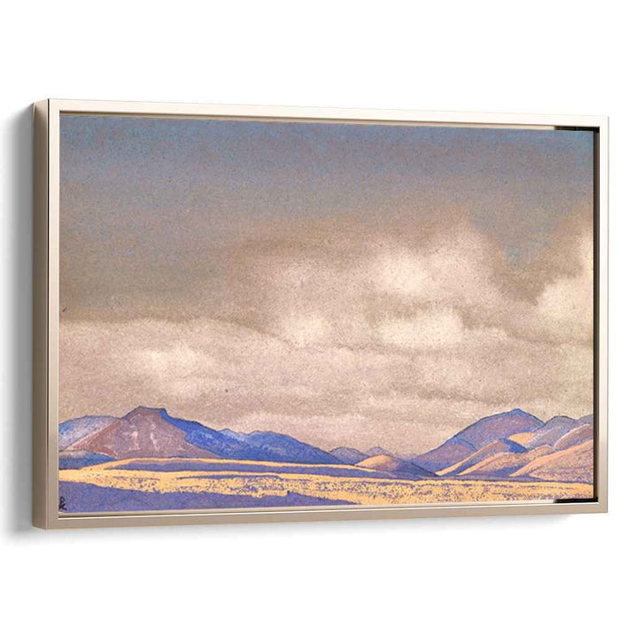 Mongolia. Chakhar hills. (1936) by Nicholas Roerich