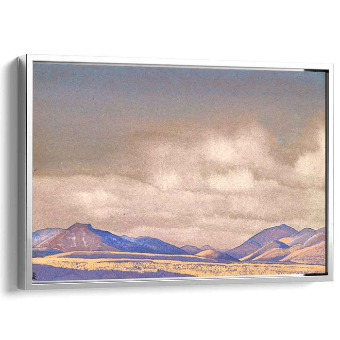 Mongolia. Chakhar hills. (1936) by Nicholas Roerich