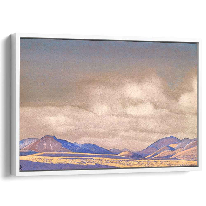 Mongolia. Chakhar hills. (1936) by Nicholas Roerich