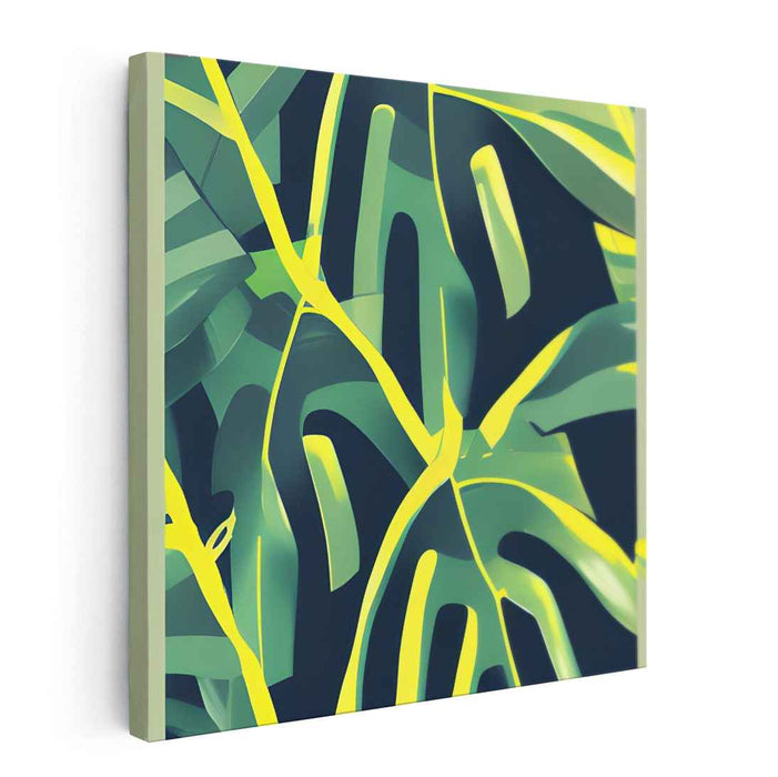 Botanical Reverie: A Modern Botanical Dream Canvas Art Print