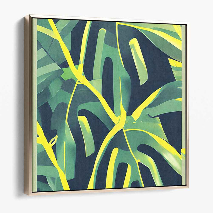 Botanical Reverie: A Modern Botanical Dream Canvas Art Print