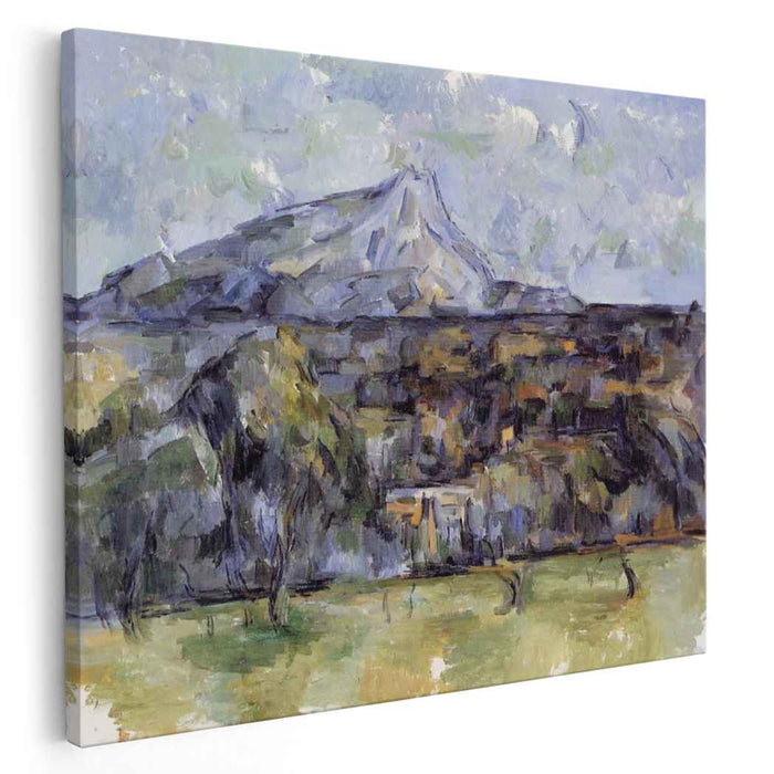 Mont Sainte-Victoire Seen from les Lauves (1906) by Paul Cezanne