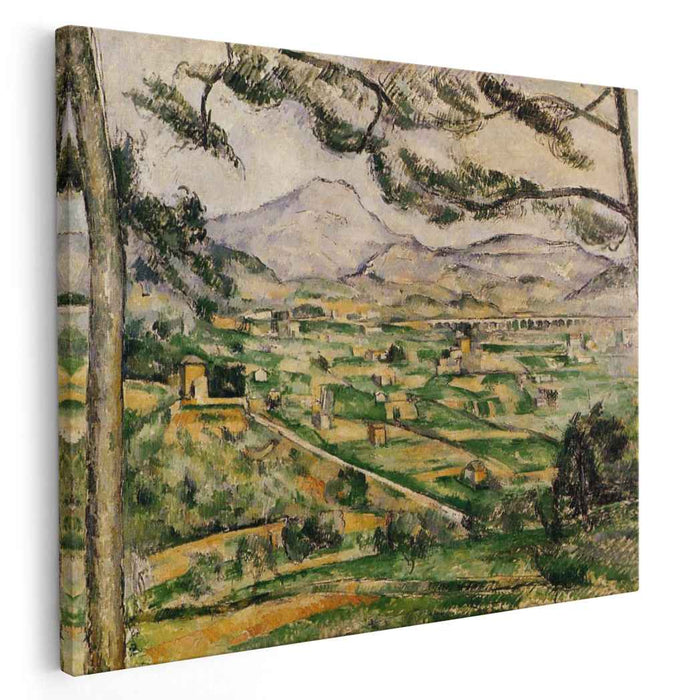 Mont Sainte-Victoire with Large Pine (1887) by Paul Cezanne