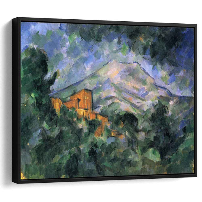 Montagne Sainte-Victoire and the Black Chateau (1905) by Paul Cezanne