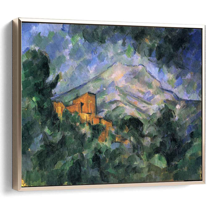 Montagne Sainte-Victoire and the Black Chateau (1905) by Paul Cezanne