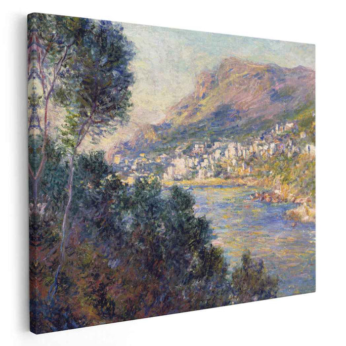 Monte Carlo Seen from Roquebrune (1884) by Claude Monet