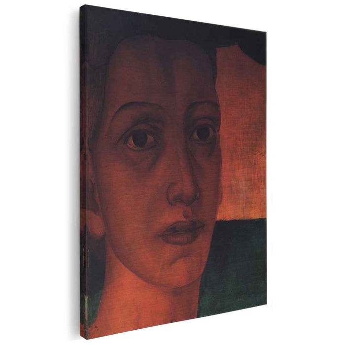 Monumental Head (1911) by Kuzma Petrov-Vodkin