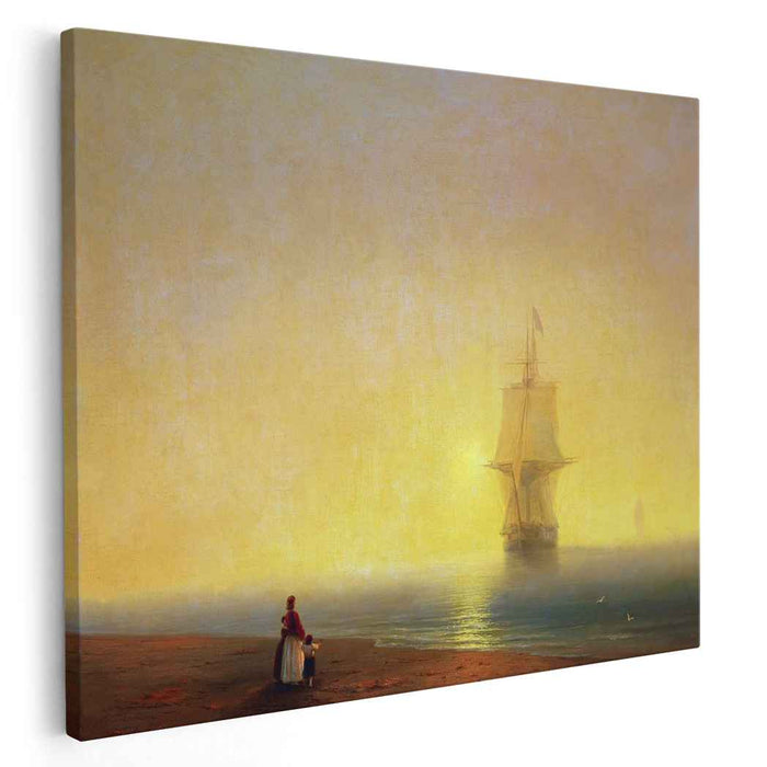 Morning at Sea (1849) by Ivan Aivazovsky