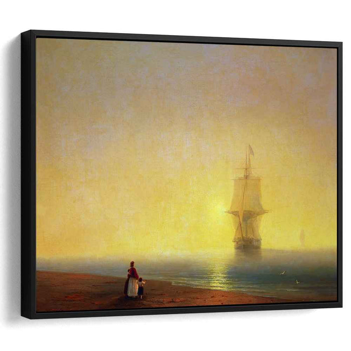 Morning at Sea (1849) by Ivan Aivazovsky