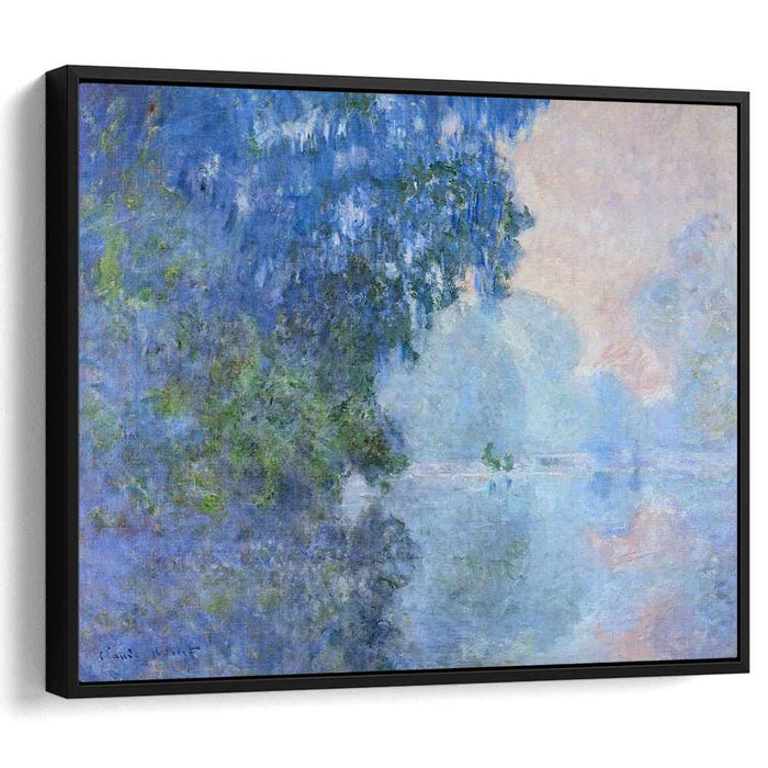 Morning on the Seine 02 (1896) by Claude Monet