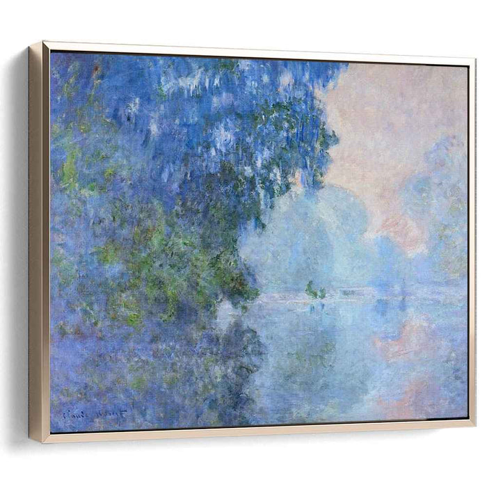 Morning on the Seine 02 (1896) by Claude Monet