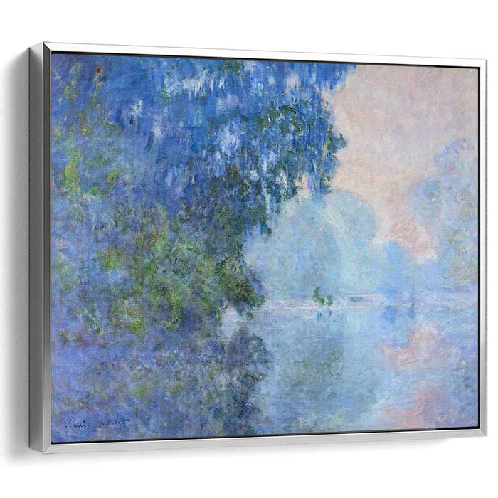 Morning on the Seine 02 (1896) by Claude Monet