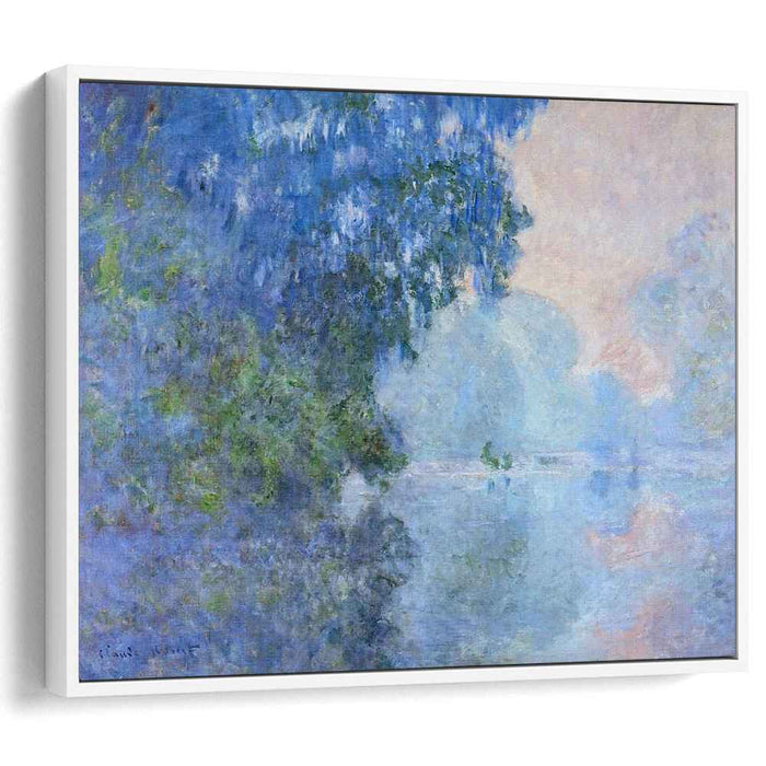 Morning on the Seine 02 (1896) by Claude Monet
