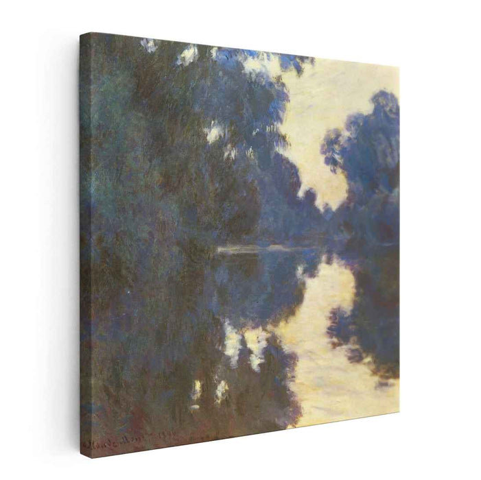 Morning on the Seine (1896) by Claude Monet