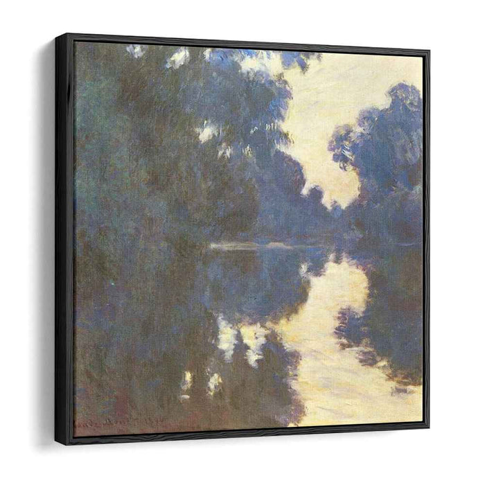 Morning on the Seine (1896) by Claude Monet