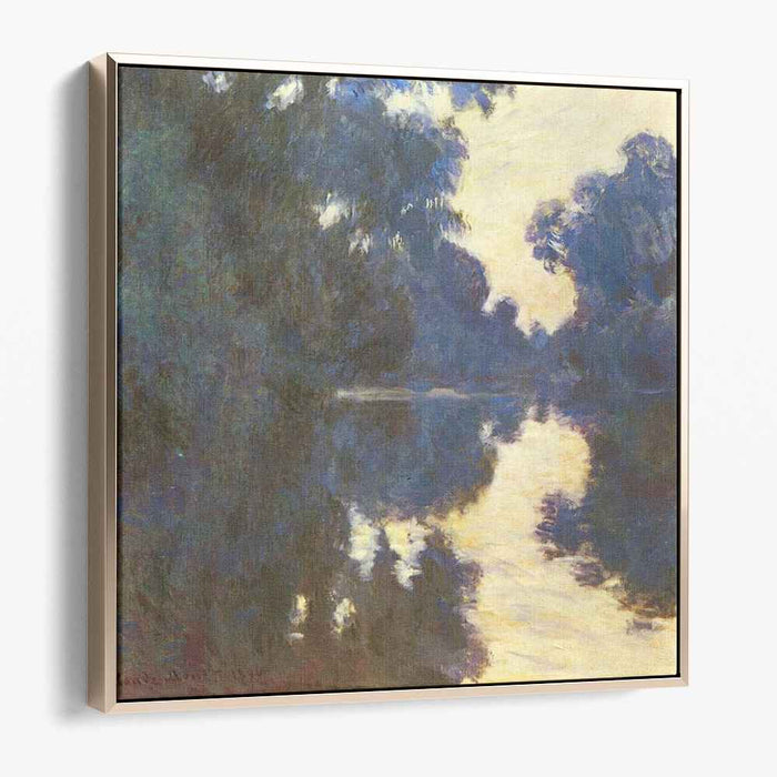 Morning on the Seine (1896) by Claude Monet