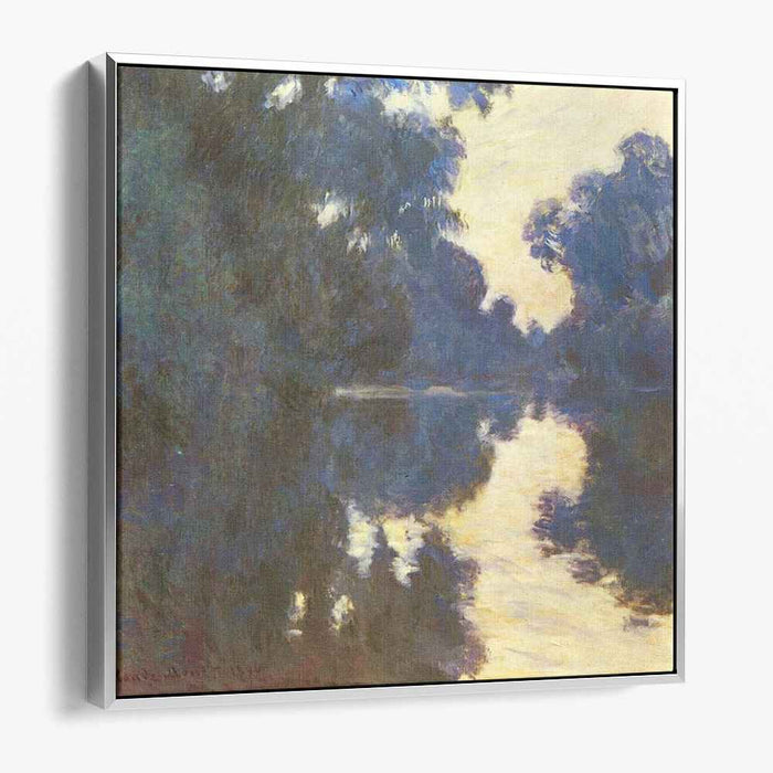 Morning on the Seine (1896) by Claude Monet