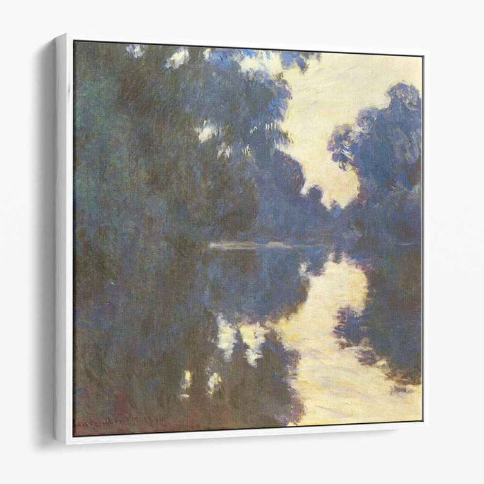 Morning on the Seine (1896) by Claude Monet