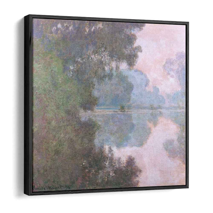 Morning on the Seine, near Giverny (1897) by Claude Monet