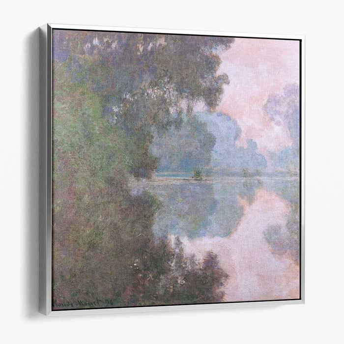 Morning on the Seine, near Giverny (1897) by Claude Monet