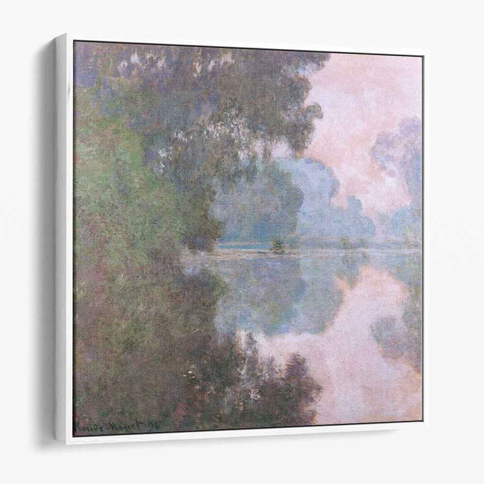 Morning on the Seine, near Giverny (1897) by Claude Monet