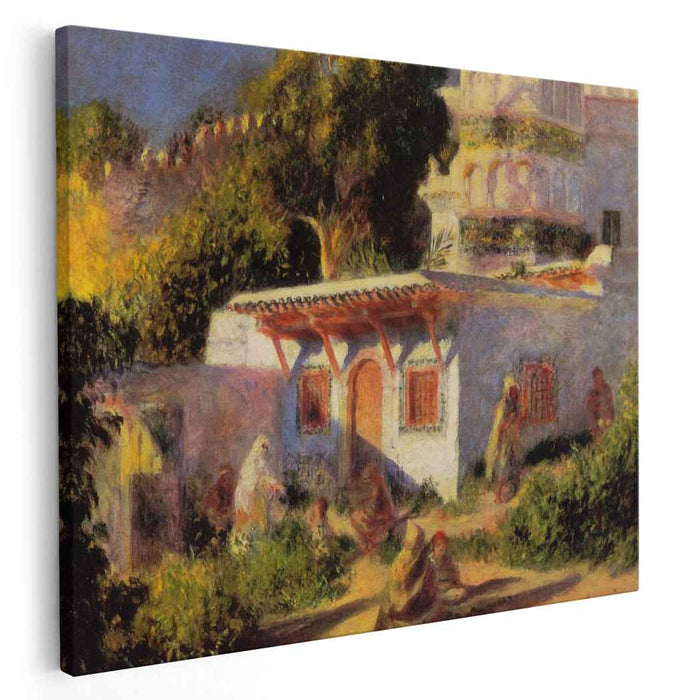 Mosque in Algiers (1882) by Pierre-Auguste Renoir