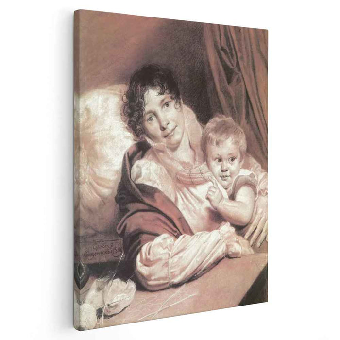 Mother and Child (1809) by Orest Kiprensky